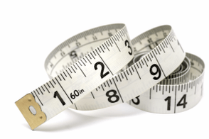 сантиметър за измерване на дебелината на пениса